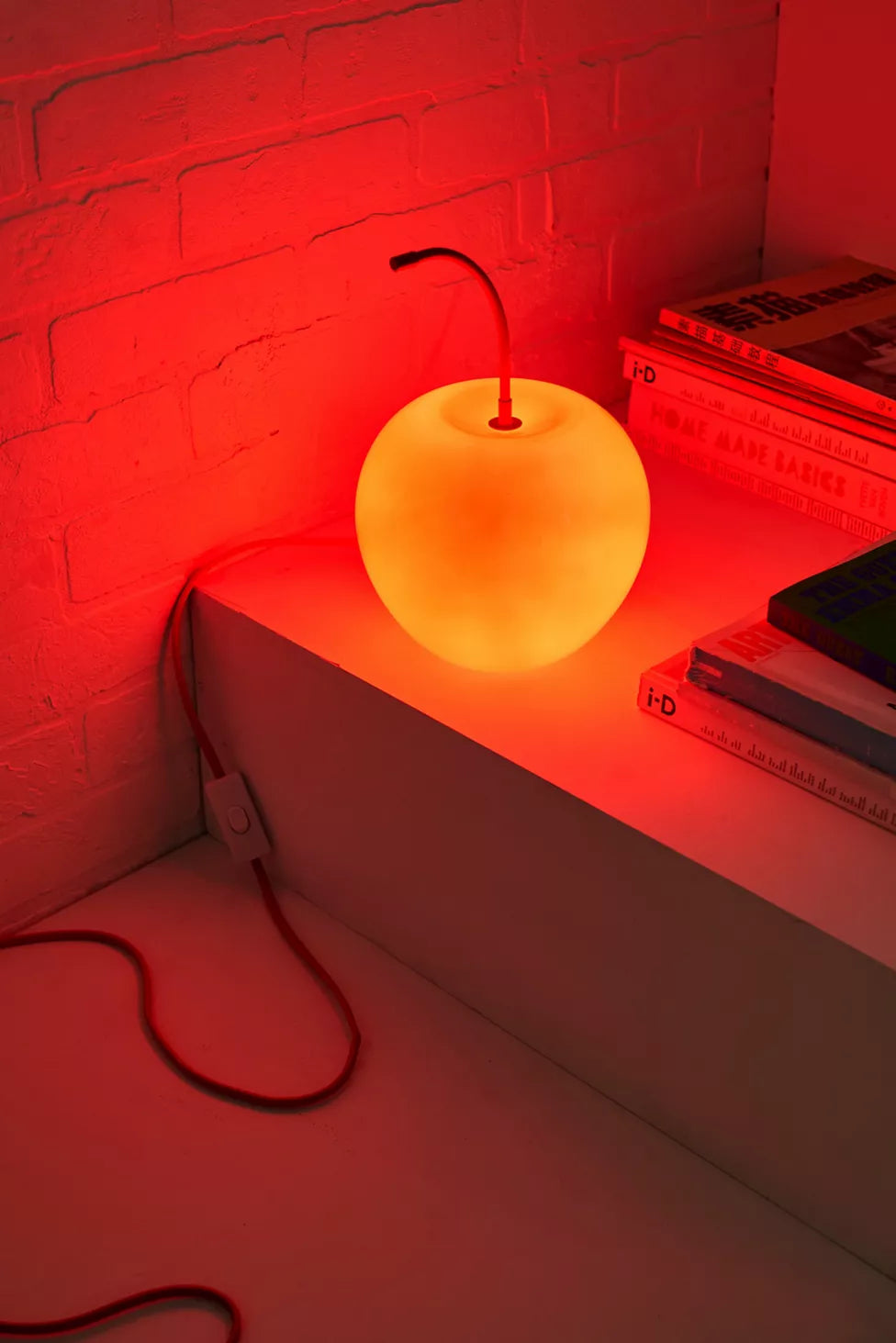 Cherry Glass Lamp