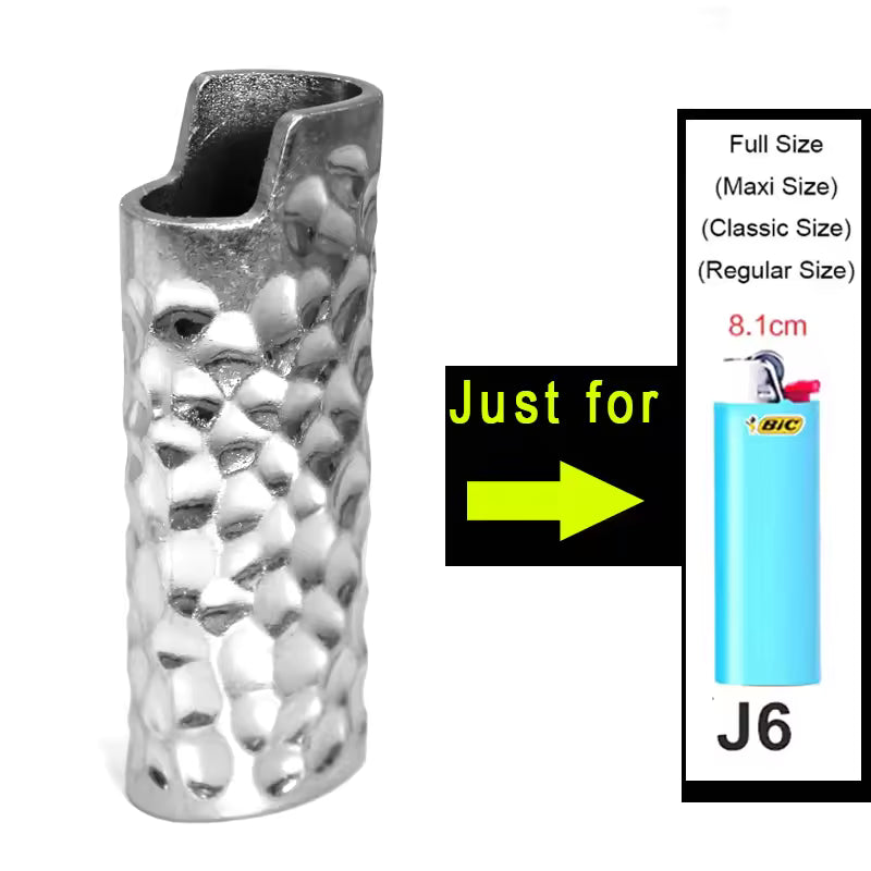 Dented Metal Light Sleeve