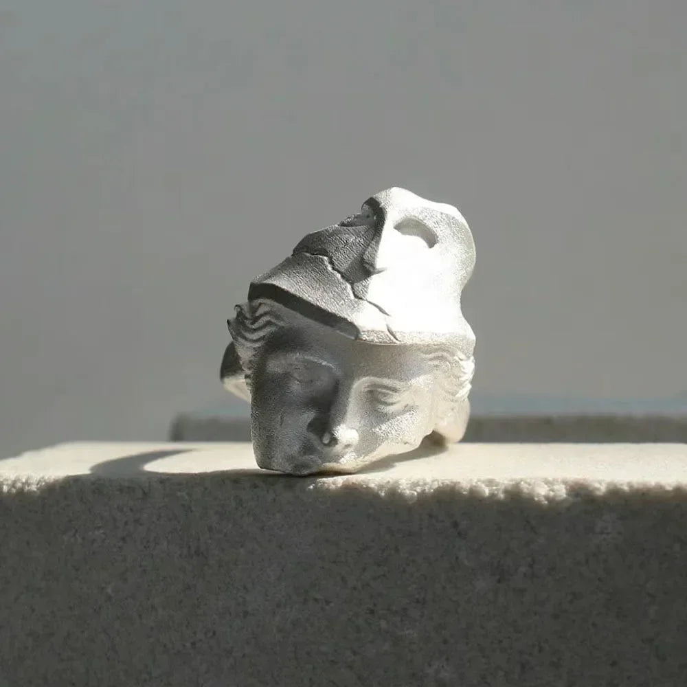 Roman Face Rings
