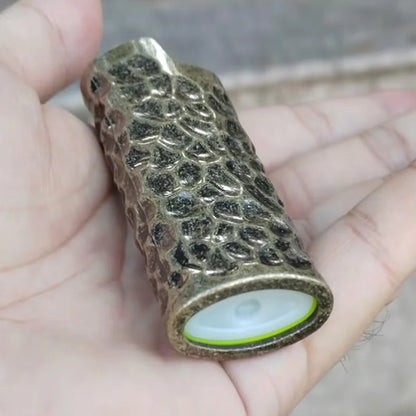 Dented Metal Light Sleeve