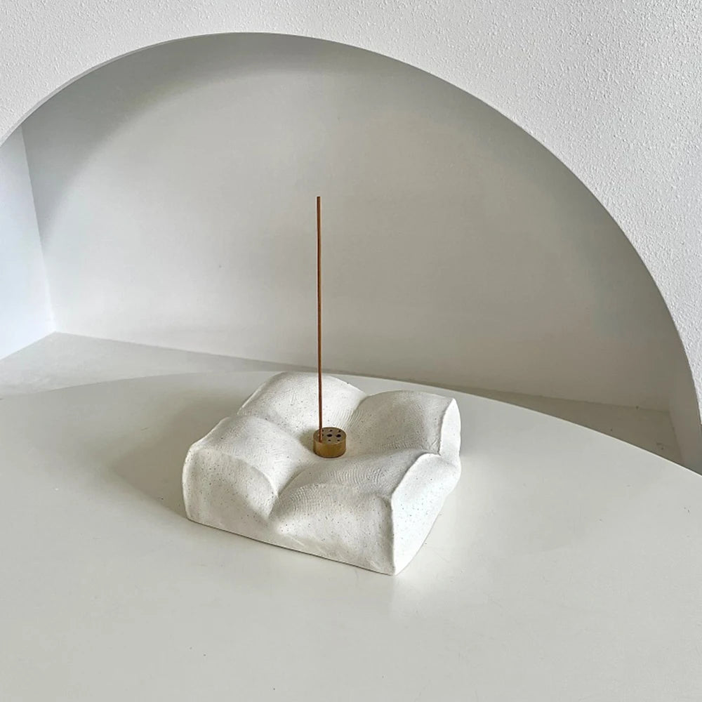 Pillow Ceramic Incense Holder