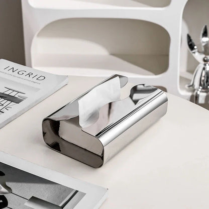 Stainless Steel Tissue Box