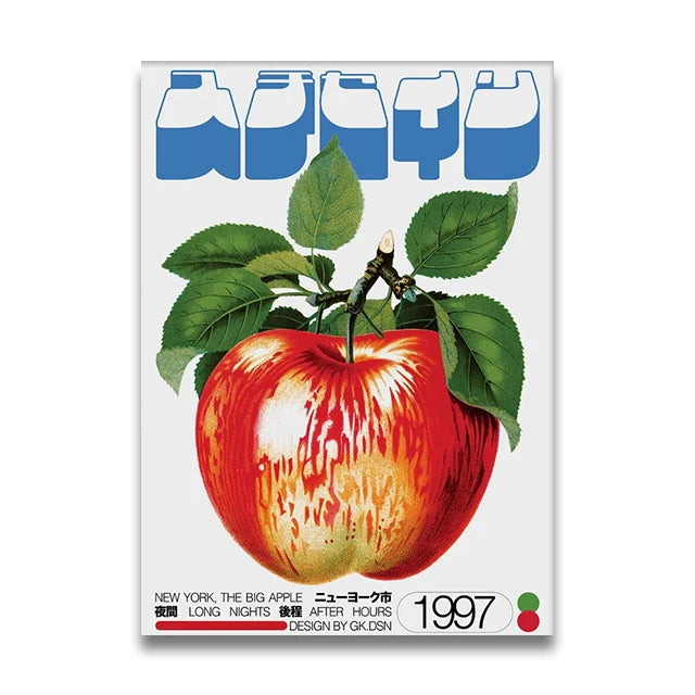 Japanese Plant Prints Canvas