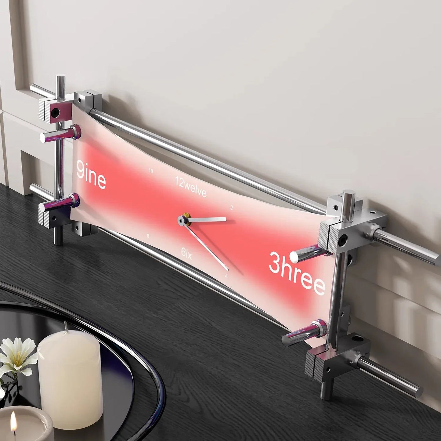 Acrylic Optical Axis Clock