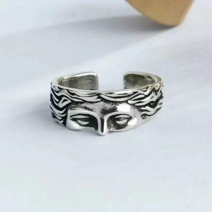 Roman Face Rings