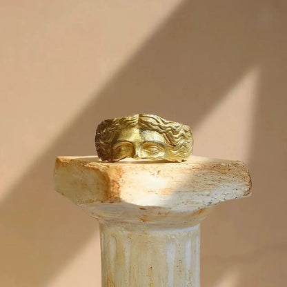Roman Face Rings