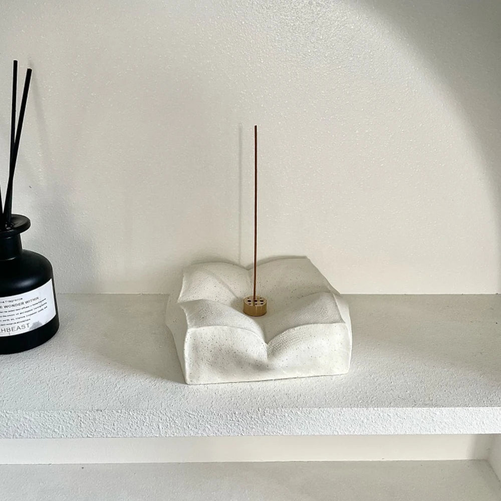 Pillow Ceramic Incense Holder