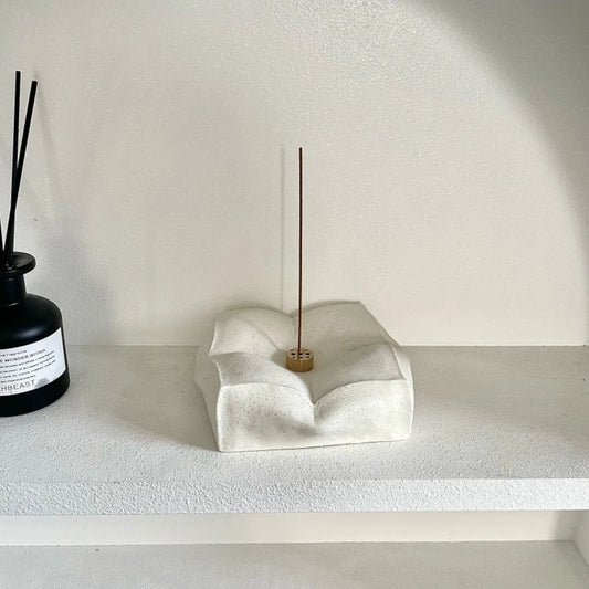 Pillow Ceramic Incense Holder